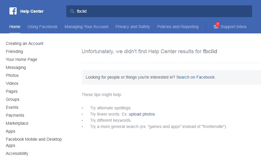 Zur Zeit gibt es noch keine Erklärung von Facebook: "Unfortunately, we didn't find Help Center results for fbclid"