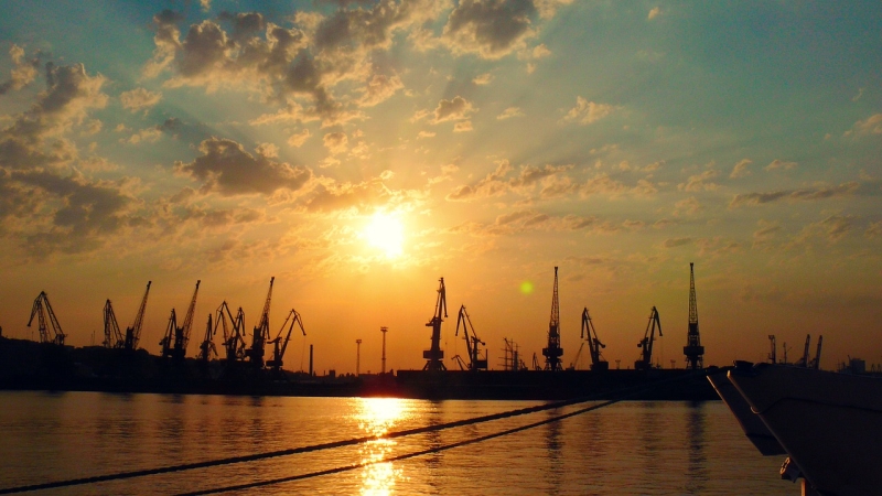 Der Hafen von Odessa gilt als einer der größten Häfen am Schwarzen Meer